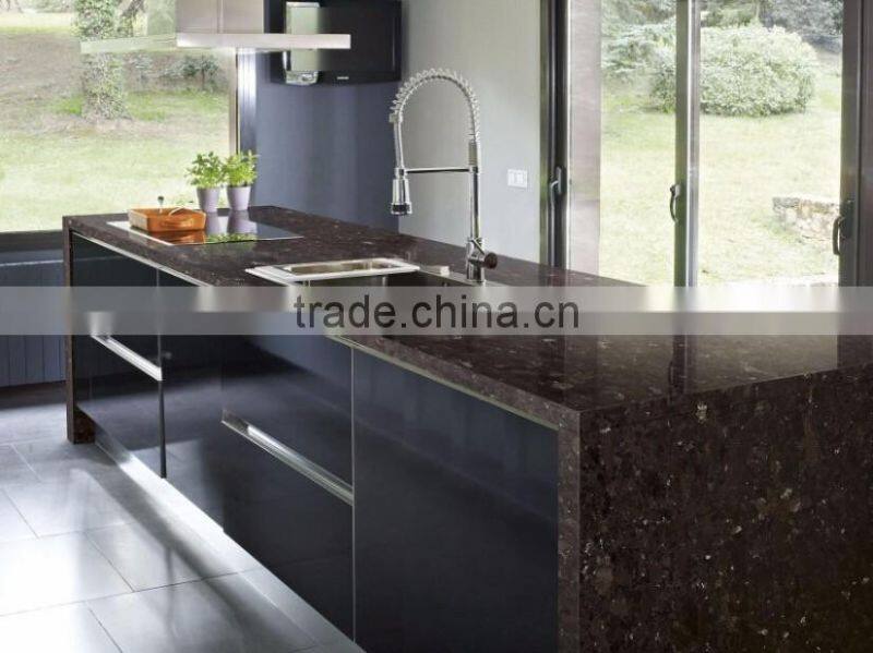 Angola brown granite polished slabs for countertop
