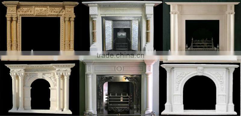Black Marble Fireplace Mantel