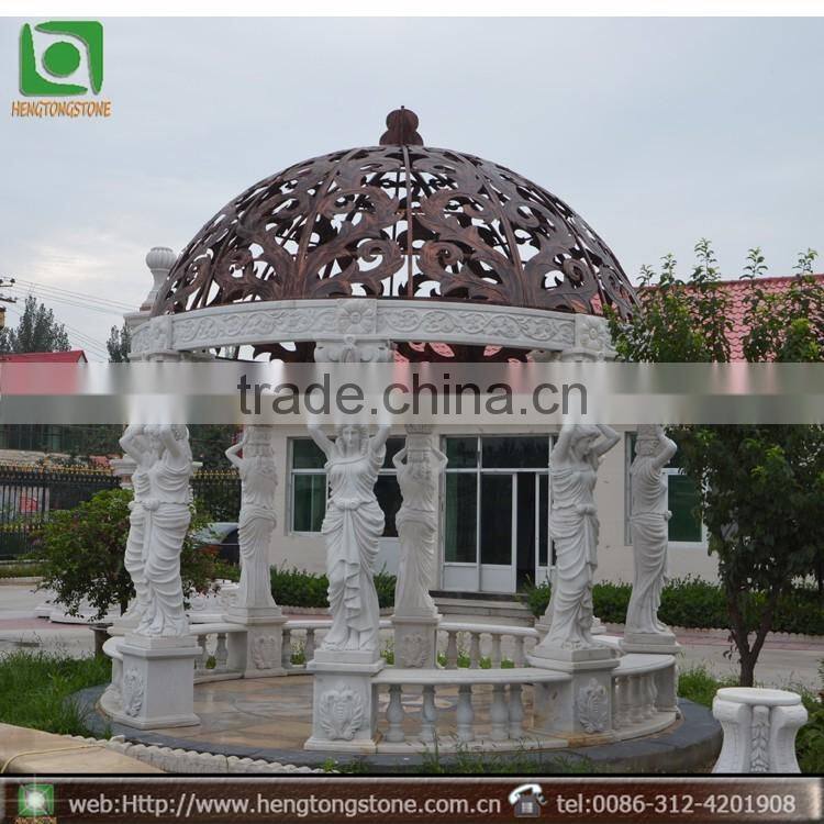Stone Marble Garden Pavilion