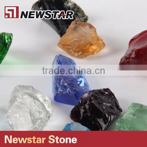 Outdoor decorative garden landscape glass granule
