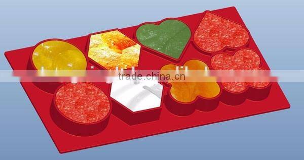 patty cookie cutlet maker press presser 8 in 1 compartment different styles microwaveable steamable