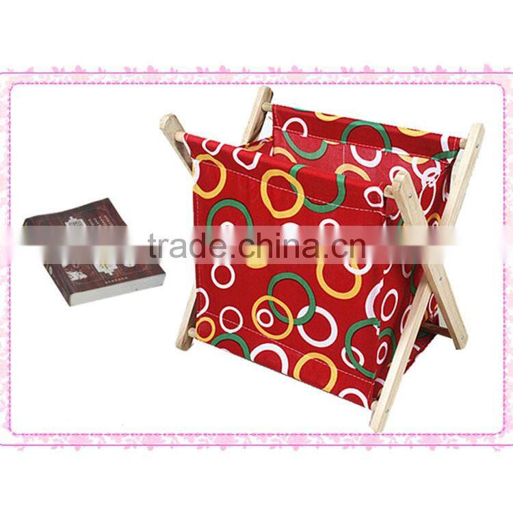 2015 year factory suppliers office display wooden magazine rack for made in China