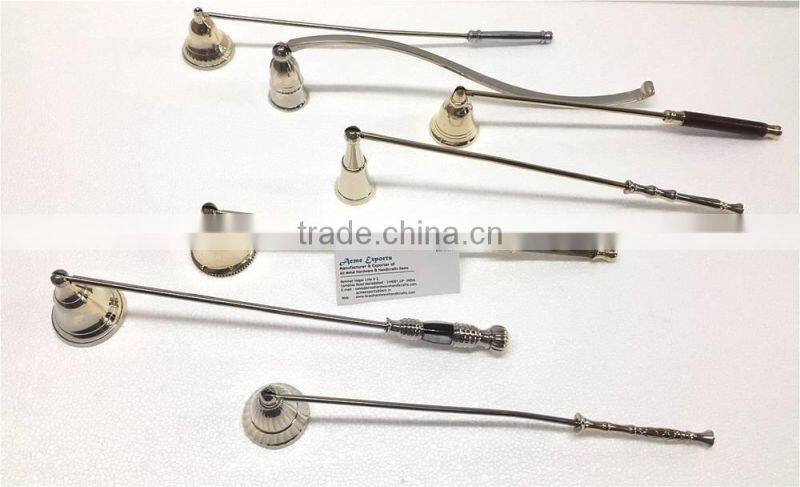 Nickel Plated Candle Snuffer in Brass Metal With High Quality