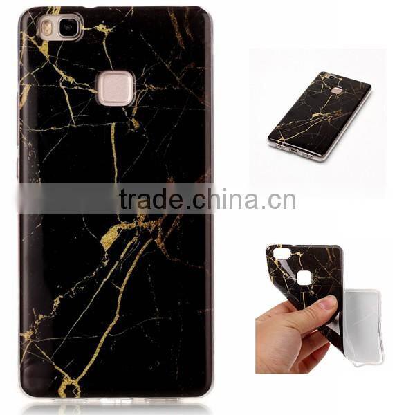 OEM Serive Accept, Hot Selling IMD Marble TPU Cell Phone Cover For Huawei P9 Lite Marble Back Case