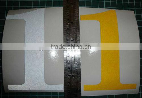 Stainless steel 10cm height Signs Hotel room number