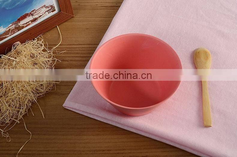 large new Eco-friendly bamboo fibre dishes disposable bowls