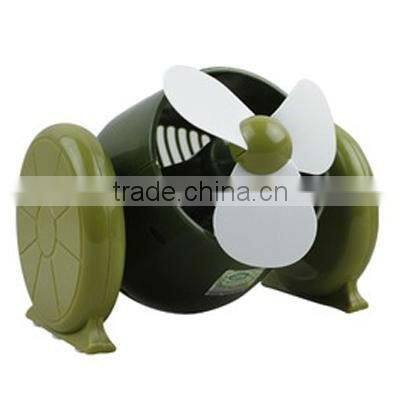 supply fashion Cannon USB battery dual-purpose mini fan