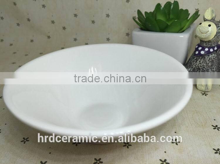 Stocked White Chinese plate