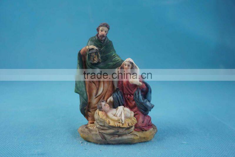 Various bible polyresin figurine, cheap polyresin nativity figurines on sale