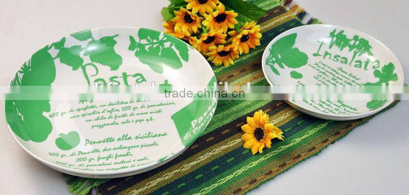 Porcelain pasta bowls