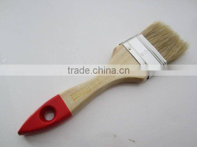 3" bristle paint brush wooden handle