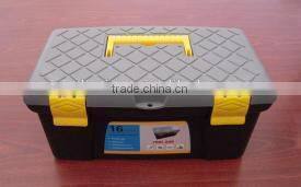 17" plastic truck tool box with handle for carring