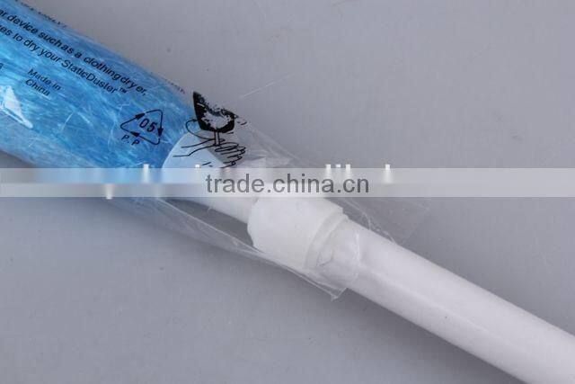 Colorful PP duster with retractable plastic rod/plastic duster