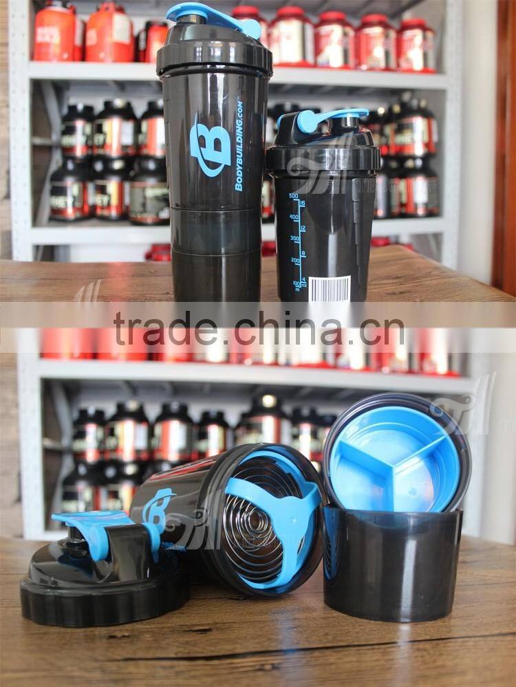 500ml Custom Logo hot and cold water jug shaker bottles for water