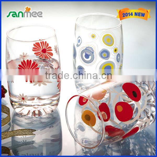 Mini And Clear Maple Leaf Drinking Glasses