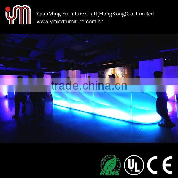 waterproof LED bar counter use in bar and club