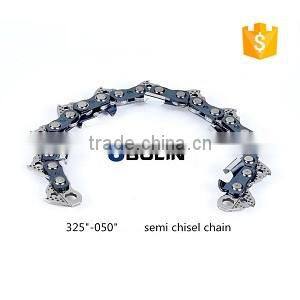 25F New technology 1/4"-56DL semi chisel chain double cutters chain