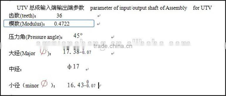 Most popular UTV ATV electric golf car electric power steering EPS factory