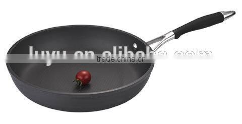 5pcs stainless steel handle pressed aluminum nonstick cookware set