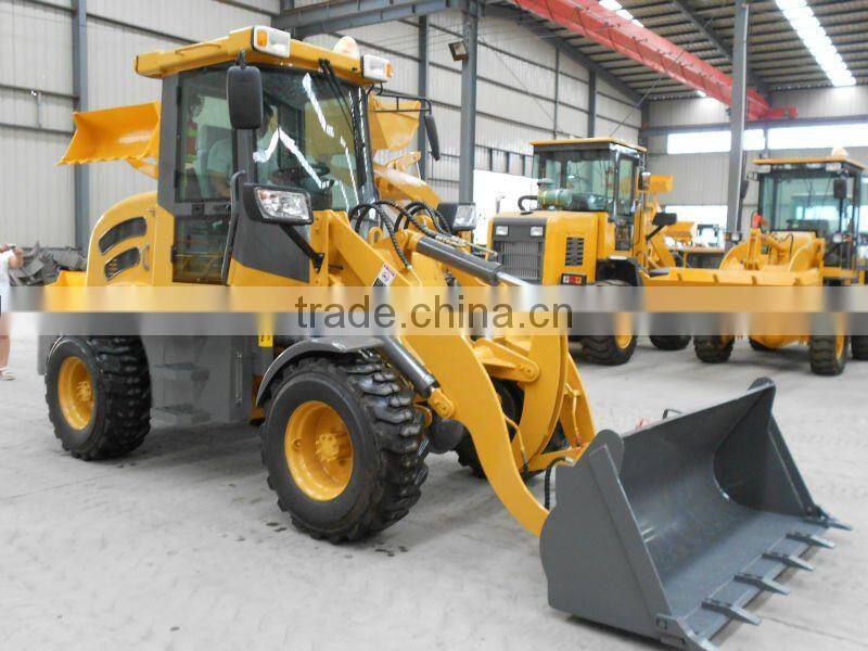 HZM construcion machine JN912 wheel loader with EuroIII