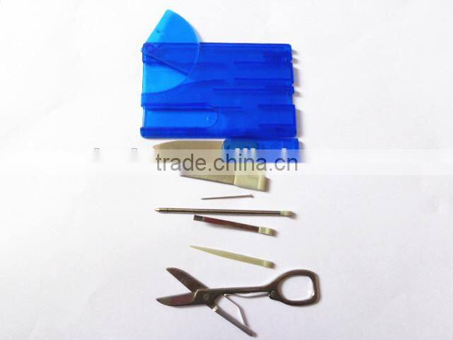 Promotional gift Multifunction tools card , Credit card tool set 7 in 1