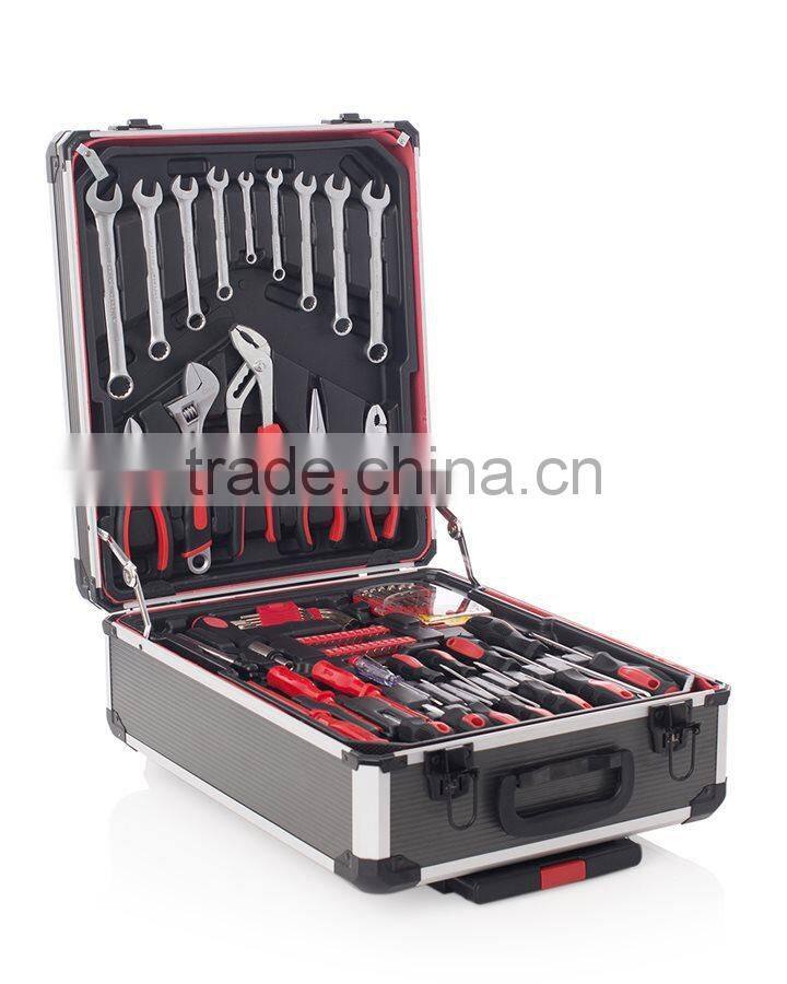 186pcs Aluminium Case Hand Tool set