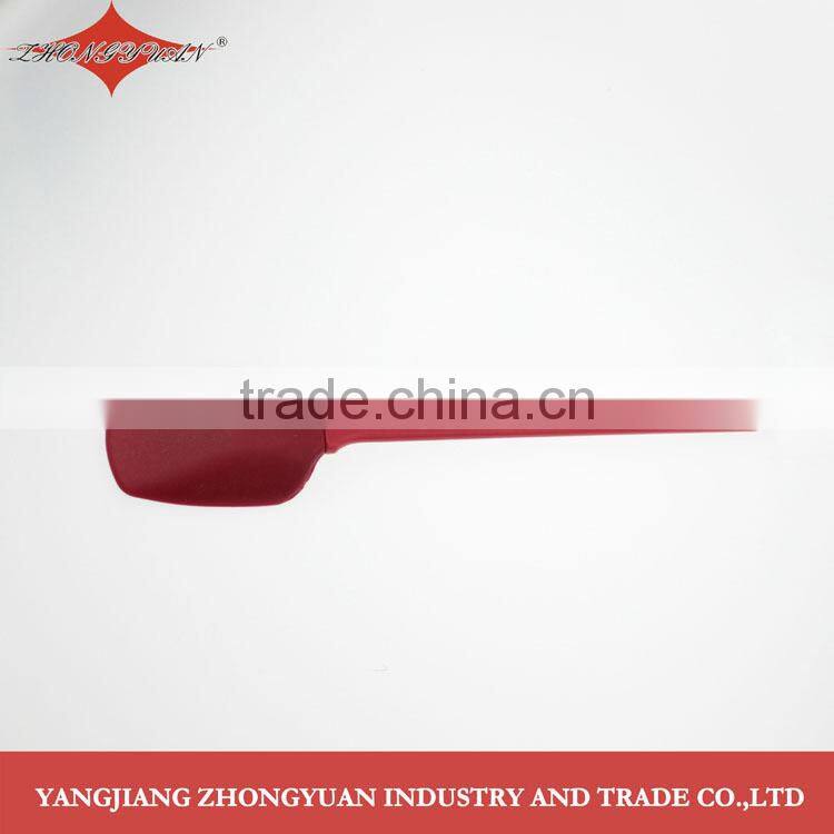 Flexible large silicone spatula with plastic handle, best selling