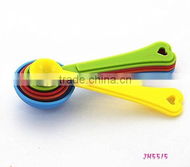 JH5515 5pc plastic measuring spoon