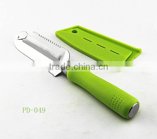 Multi purpose stainless steel vegetable peeler with cover PD-048