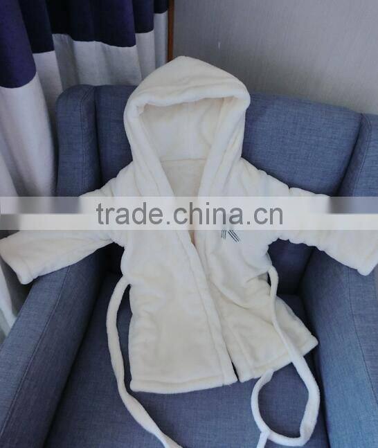 Wholesale Comfortable kids Bathrobe baby bathrobe with hood kids