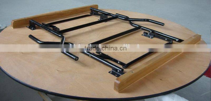 wooden top plywood hotel banquet dining table for sales