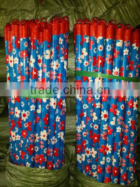 Solid and Straight Varnished Wooden Handle for Broom and Mop