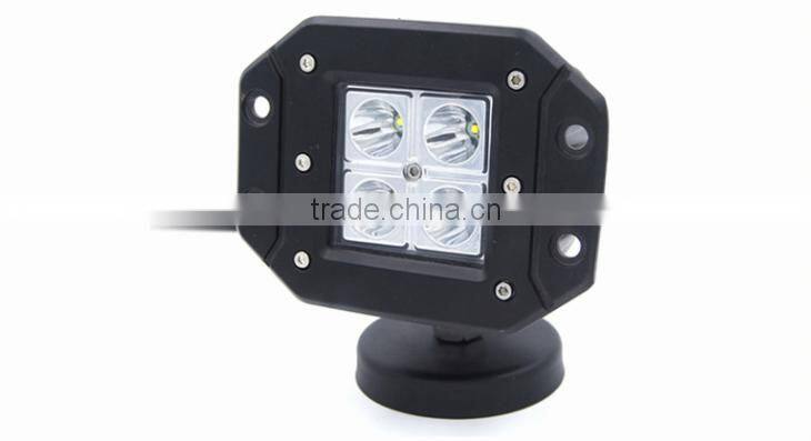 Factory wholesale 876lm 12W rechargeable led work lights