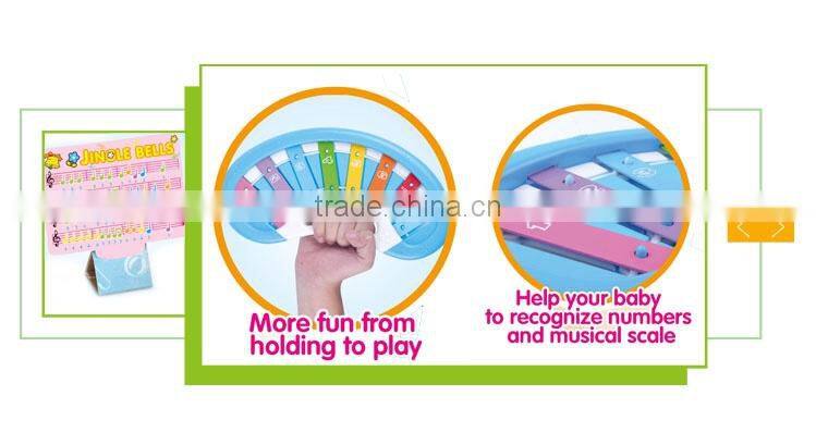 Intelligence musical instrument cartoon mini xylophone for baby