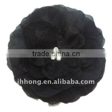 3.5" 6 pcs rhinestone flower diamond flower