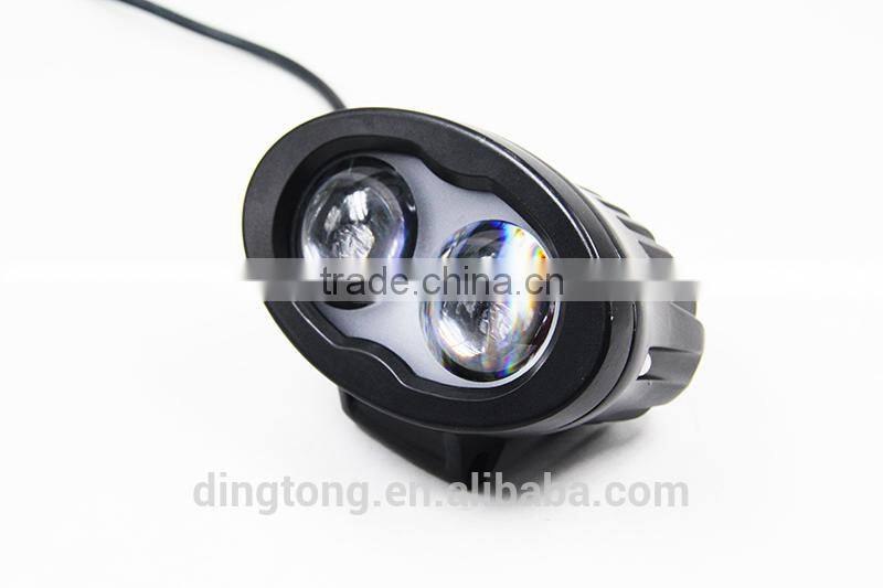 6W LED Spot Forklift Truck Blue Warning Lamp Safety Working Light110V IP68