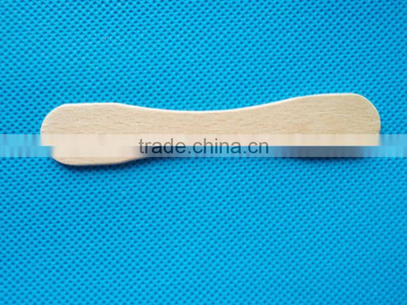 Small Ice Cream Spoon Disposable Dessert Wooden Stick