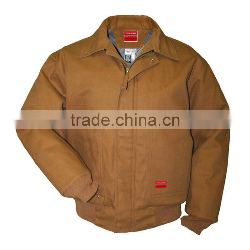khaki USA flame retardant winter jacket