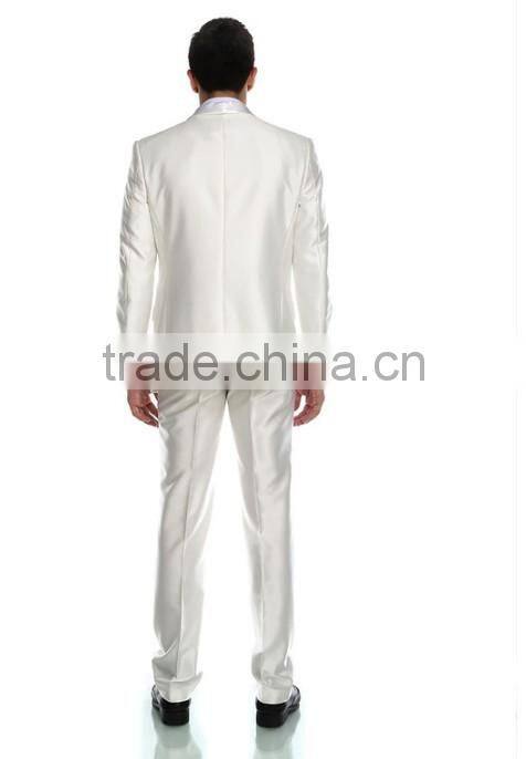 latest men white suit wedding pant coat design