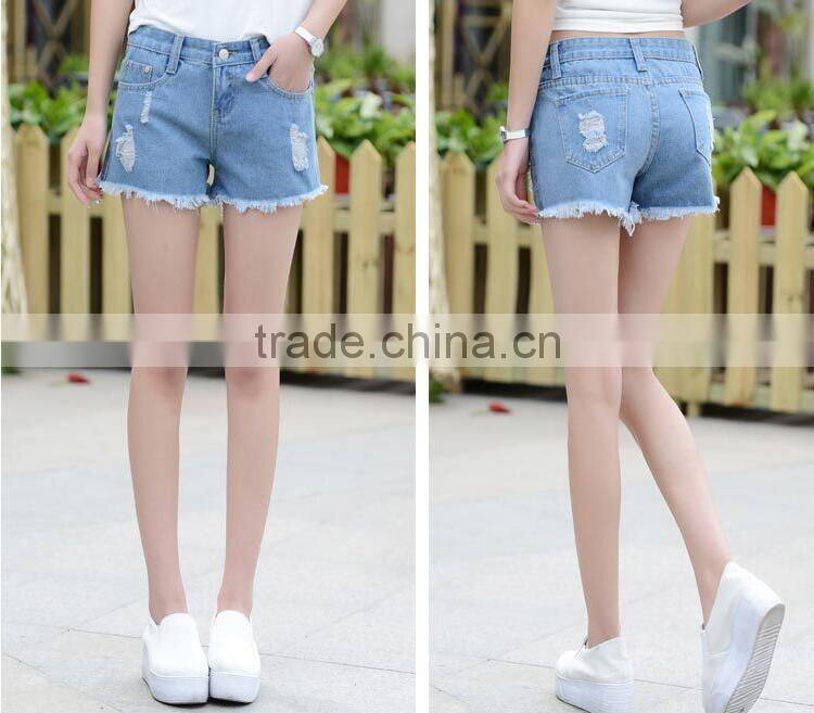 Hot Sale Sexy Women Jeans Factory Shorts teenager denim shorts