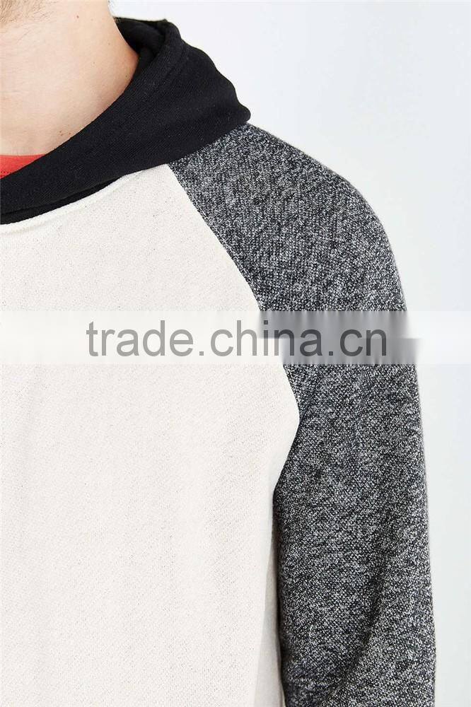 Organic cotton contrast colors hoodie wholesale lightweight hoodie