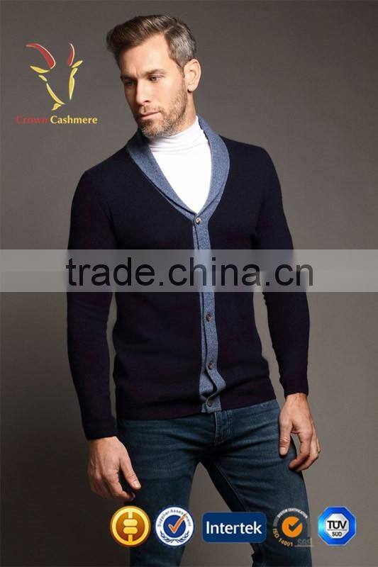 Manufacture Men Woolen Cardigan Sweater Design 2017