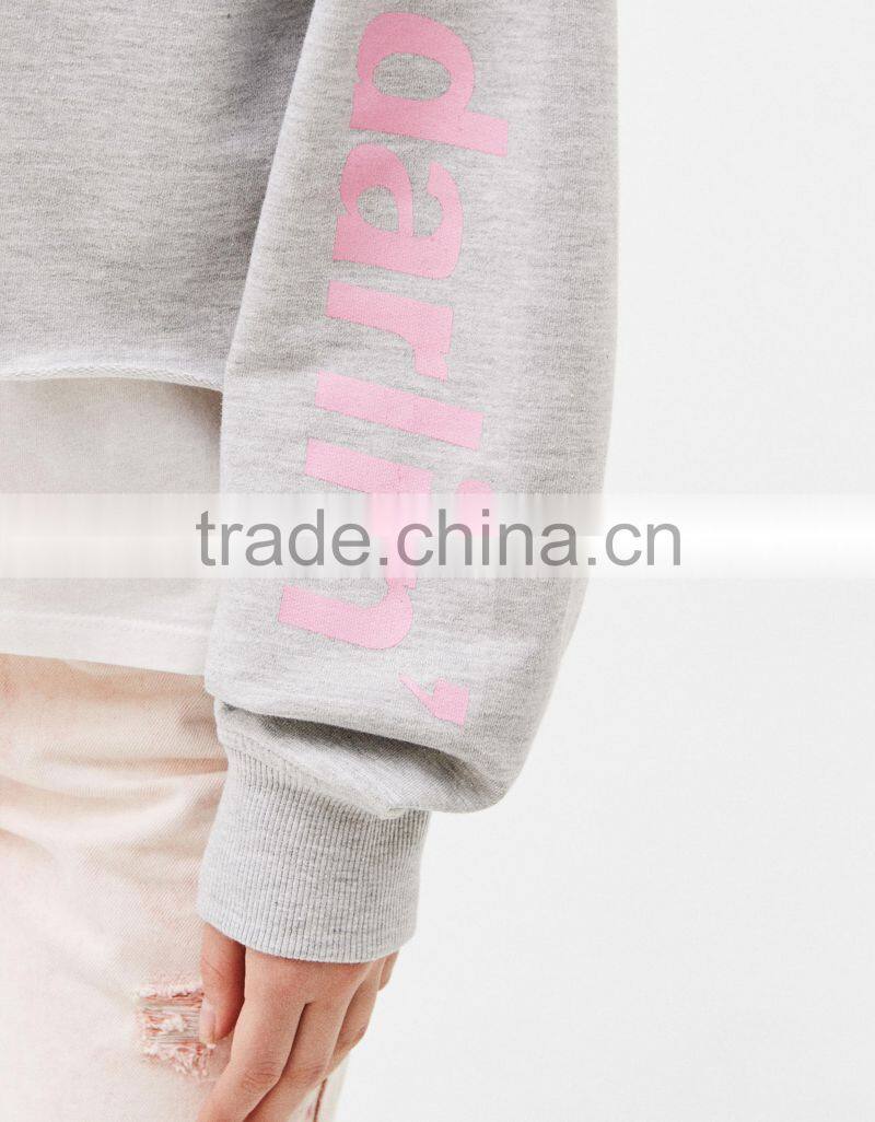 latest women tops womens crop top hoodie sweatshirt women