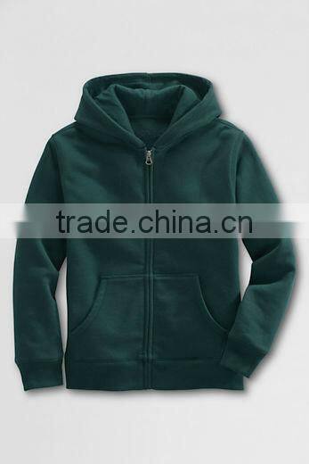 BOYS ZIPPER HOOD WITH KANGAROO POCKETS