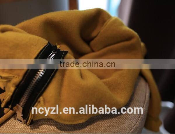 1100% cotton kids boys print stars winter hoodies and two sides zip up hoodies