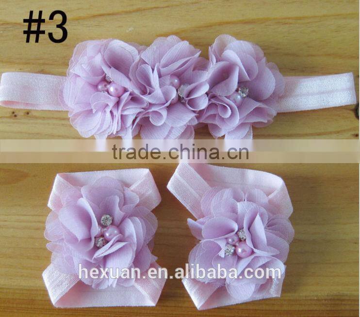 Baby Shoes Flower Design Baby PreWalker Infant Shoes,baby Barefoot Sandals