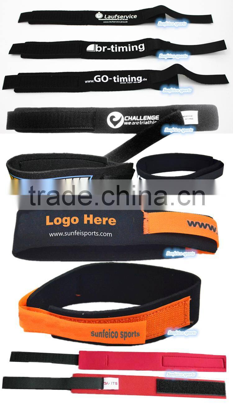 Customized Leg Band - Customized Neoprene Strap for Holding Timing Chip - Accept Custom - Ebay/Amozn Supplier