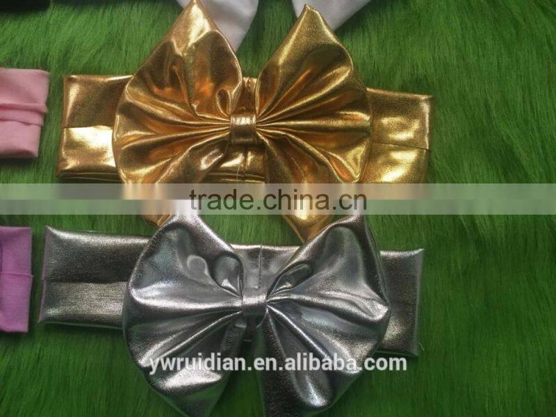 girl summer headband skinny adjustable elastic bowknot kids hairband 2017 hot sale wholesale children hair wearing accessories