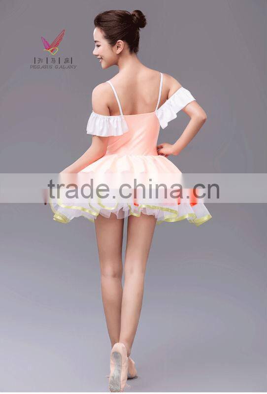 hot selling strapless ballet dance costumes for babies and girls