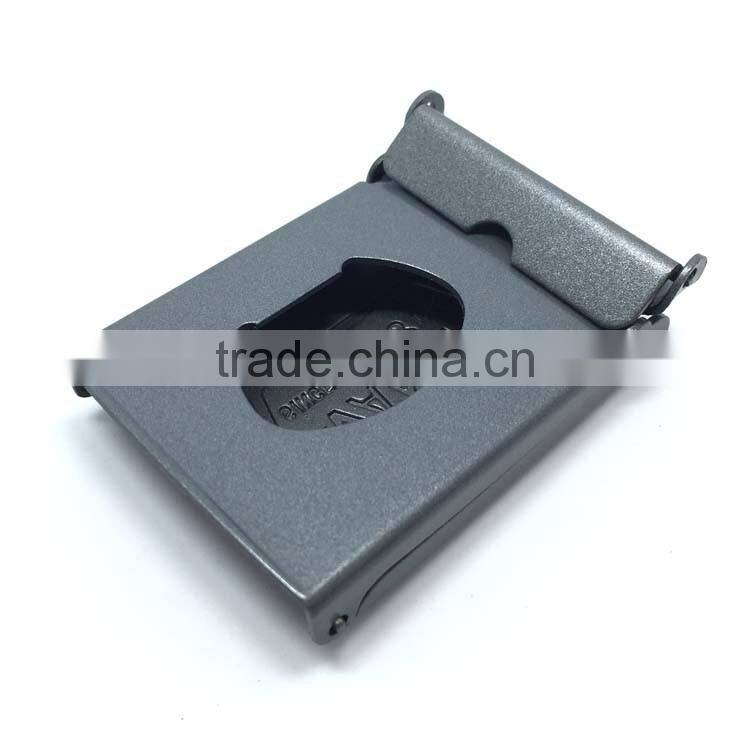 custom logo design service fashion alloy bottle opener belt buckles